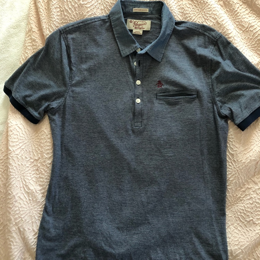 Like new Original Penguin Heritage Slim Fit Polo